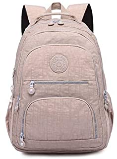  Mochila mujeres mochila de la escuela para adolescentes ni�as moda mujer laptop bagpack bolsas de viaje back pack damas 31cmx14cmx42cm 989 color caqui