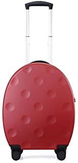  Gqy maleta trolley - pc llevar equipaje ligero - 4 lun recorte cabina de equipaje bolsa de equipaje de mano maleta (color : red