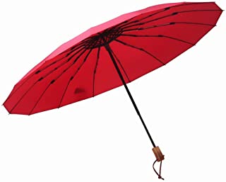 Paraguas port�til impermeable cl�sico papel �leo para mujer adulta triple plegado manualidades paraguas a
